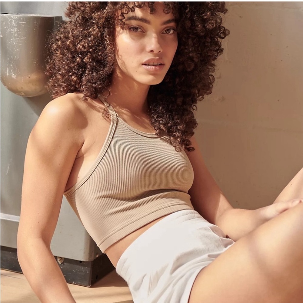 NWOT Free People Happiness Runs Crop